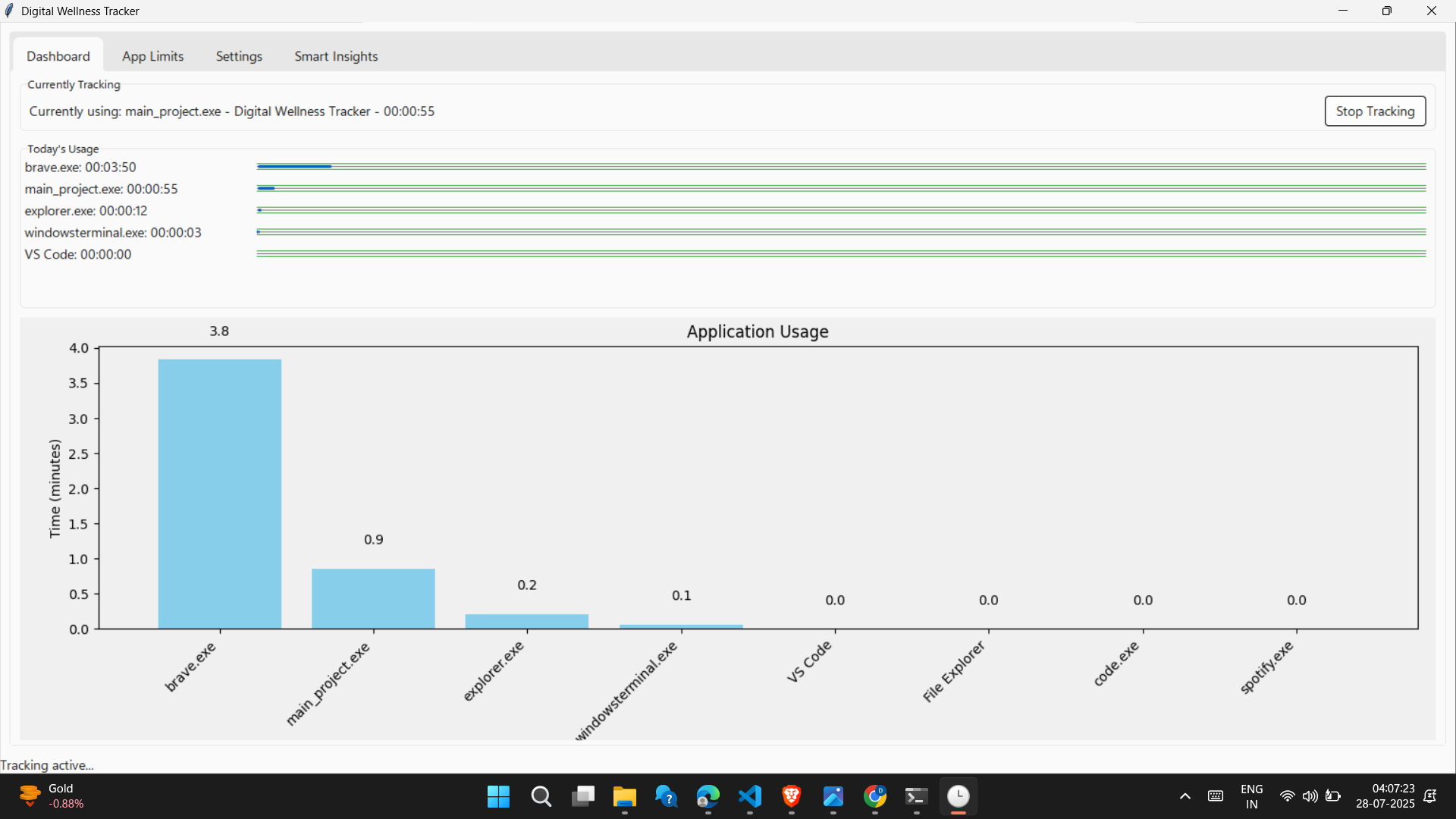 Desktop App Screenshot